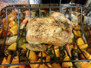 My beauties after an hour and twenty minutes in the oven.